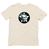 Organic Cotton t-shirt with Gandhi Print - yogiiza.com