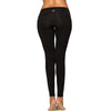 Black Organic Cotton Yoga Pants by YOGiiZA - yogiiza.com