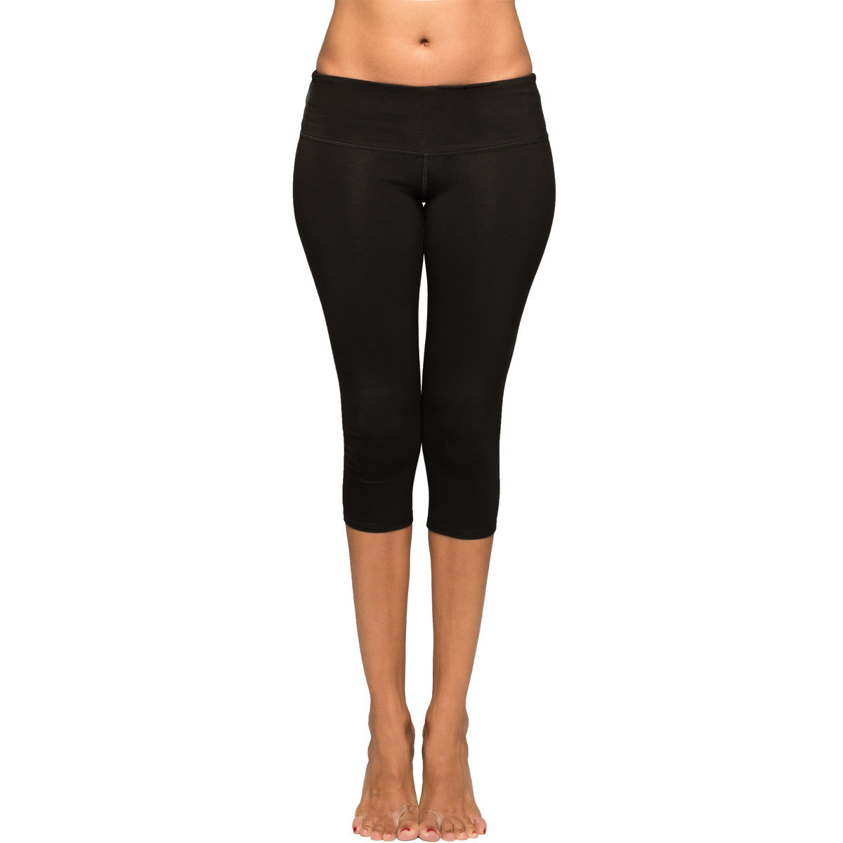 Buy Women Yoga Capris Leggings Cropped Pants High Waisted Yoga Leggings  Cropped Length Leggings Online in India 