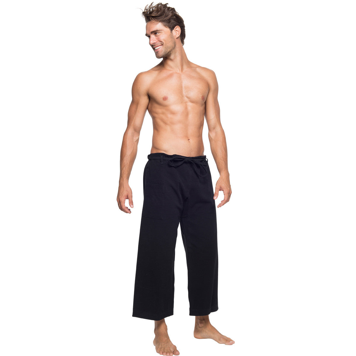 SHIDJERU Mens Yoga Pants, Dance Pants, White Yoga Wear Clothing, Wide Pants,  Cotton Yoga Harem Pants, Workout Comfy Pants Dance Clothes Mens 