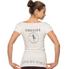 Woman's organic shirt -  YOGiiZA UNiFiED T - yogiiza.com